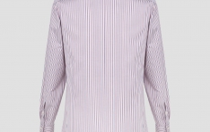 Каталог Men's Conrad Stripe Slim Fit Button Cuff Shirt  - 1
